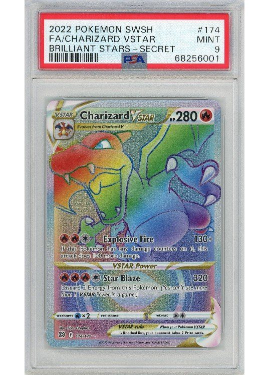 Charizard VSTAR 174/172 PSA 9