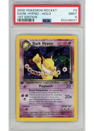 Dark Hypno 9/82 1st Edition PSA 9