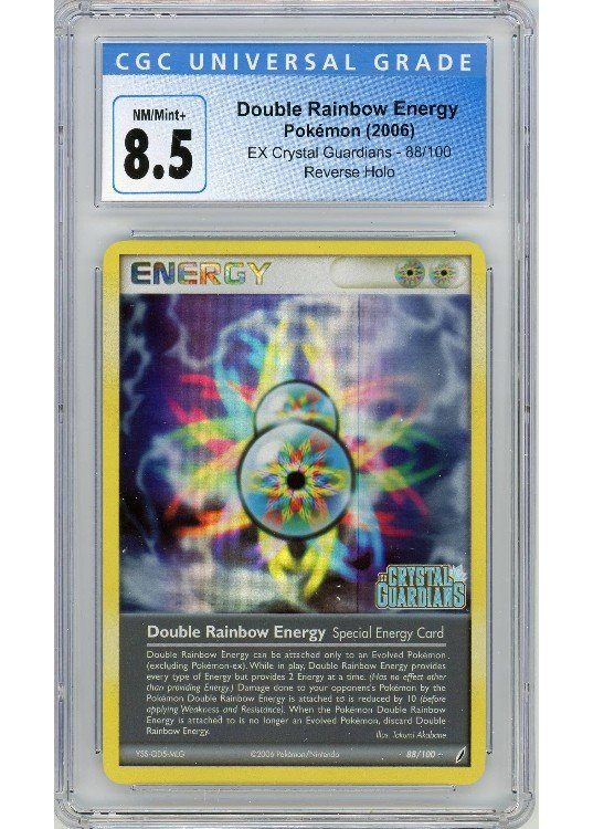Double Rainbow Energy 88/100 Reverse Foil CGC 8.5