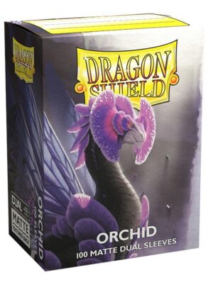 Dragon Shield matte dual (Lavendel / Orchid) Deck Protector Sleeves 100 stk. top-loading (63x88mm)