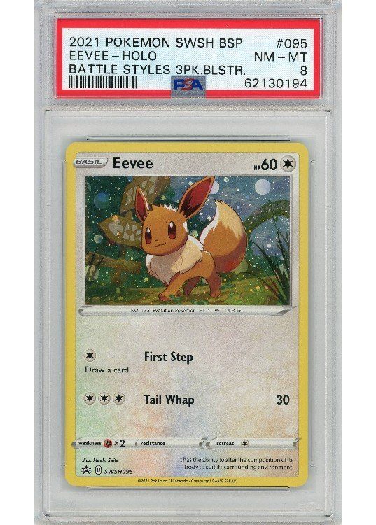 Eevee SWSH095 PSA 8