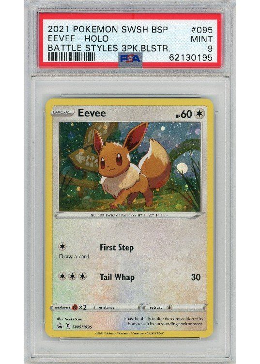 Eevee SWSH095 PSA 9