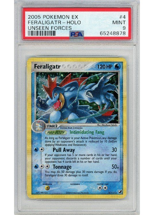 Feraligatr PSA 9 - Gradede pokemon kort p Pokemons.dk