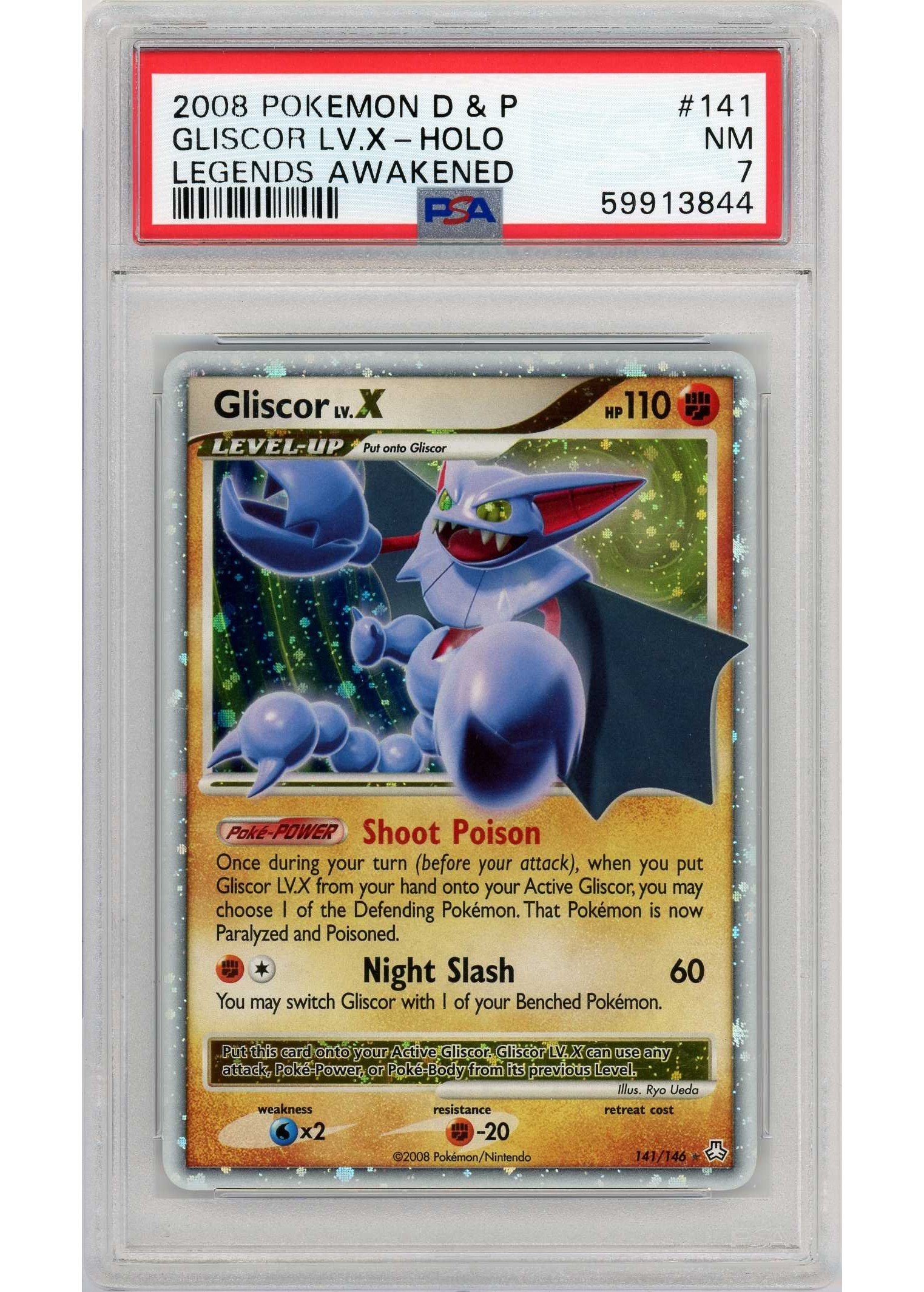 Gliscor LV.X 141/146 PSA 7