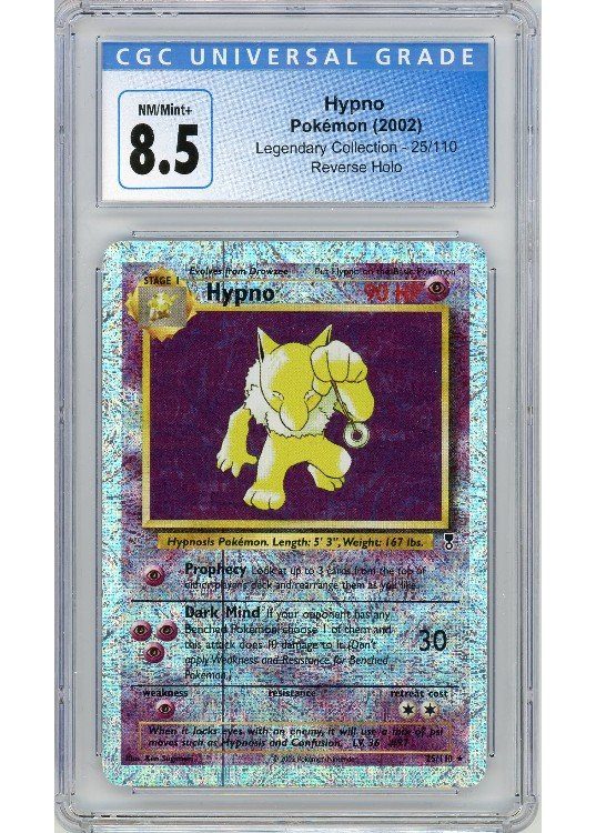 Hypno 25/110 Reverse Foil CGC 8.5