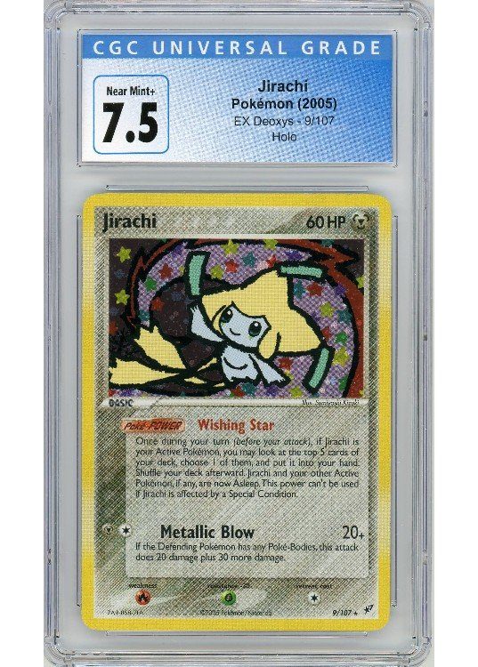 Jirachi 9/107 CGC 7.5