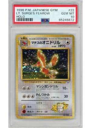 Lt. Surge's Fearow 022 PSA 10