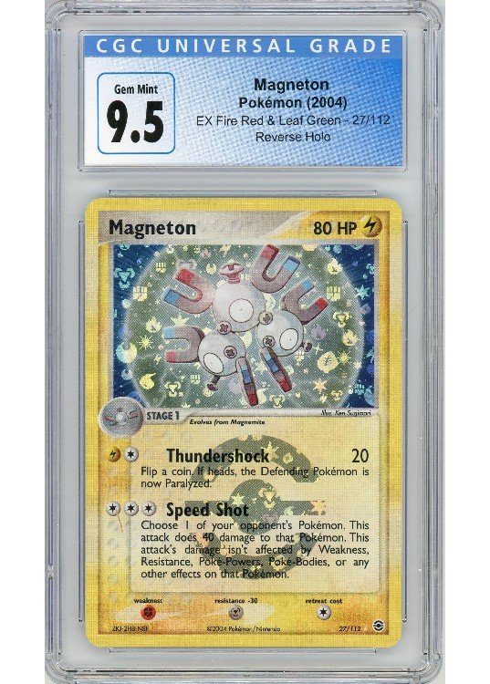 Magneton – 27/110 – Reverse Foil – CGC 9.5