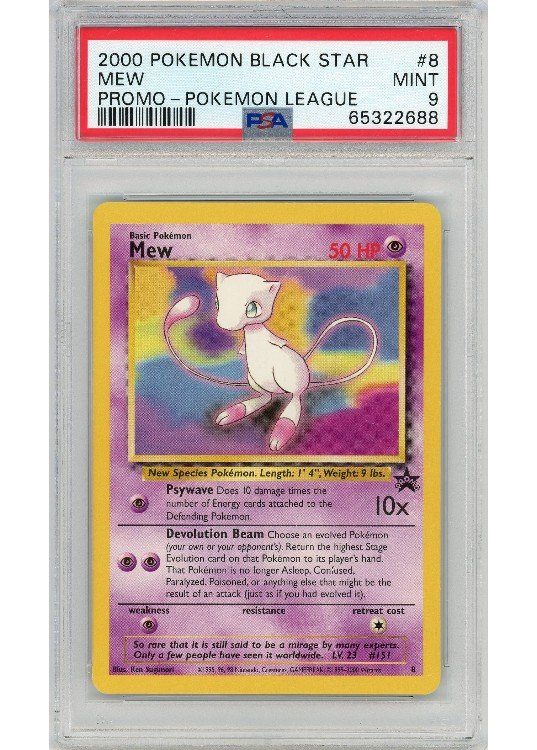 Mew 8 PSA 9