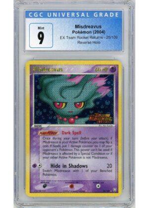 Misdreavus 25/109 Reverse Foil CGC 9
