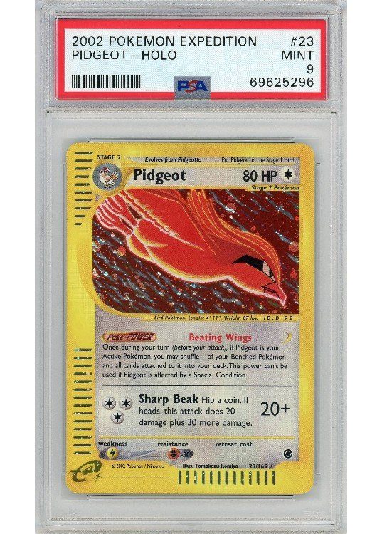 Pidgeot 23/165 PSA 9