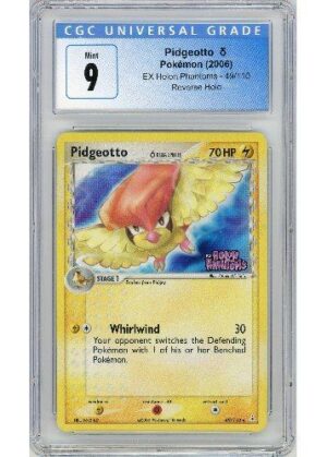 Pidgeotto 49/110 Reverse Foil CGC 9