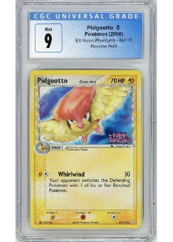 Pidgeotto 49/110 Reverse Foil CGC 9