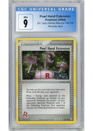 Pow! Hand Extension 85/109 Reverse Foil CGC 9
