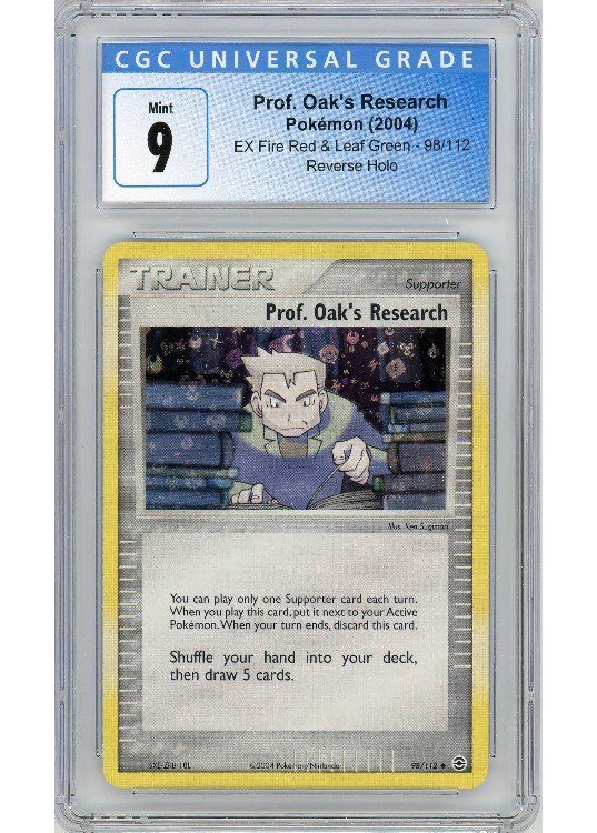 Prof. Oak’s Research – 98/110 – Reverse Foil – CGC 9