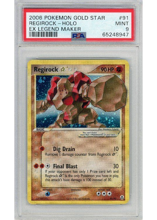 Regirock * 91/92 PSA 9
