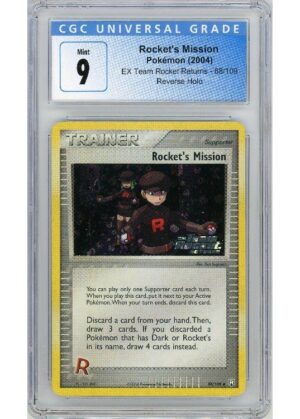 Rocket's Mission 88/109 Reverse Foil CGC 9