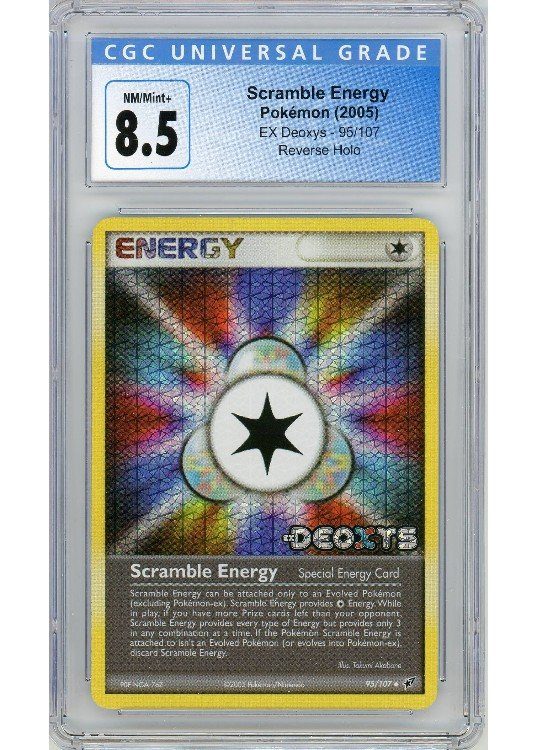 Scramble Energy 95/107 Reverse Foil CGC 8.5