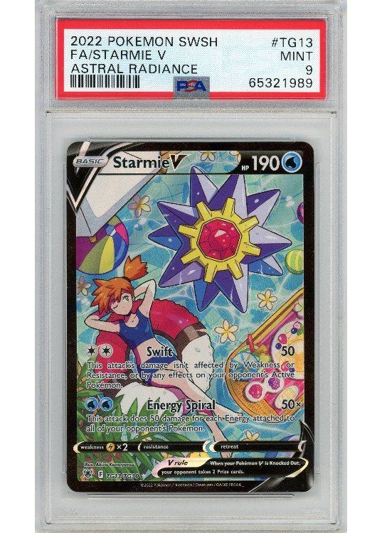 Starmie V TG13/TG30 PSA 9