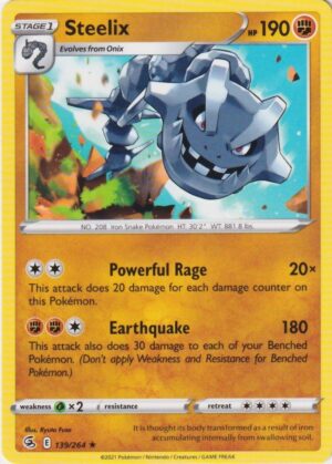 Steelix - 139/264 - Non Holo