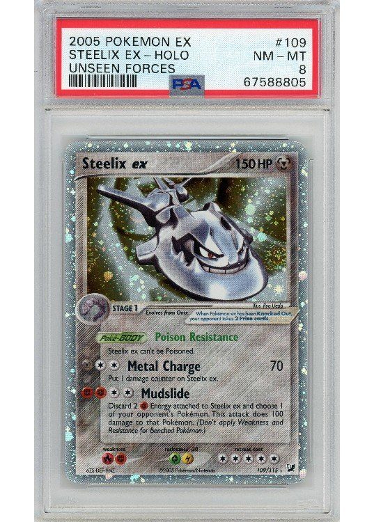 Steelix ex – 109/115 – PSA 8