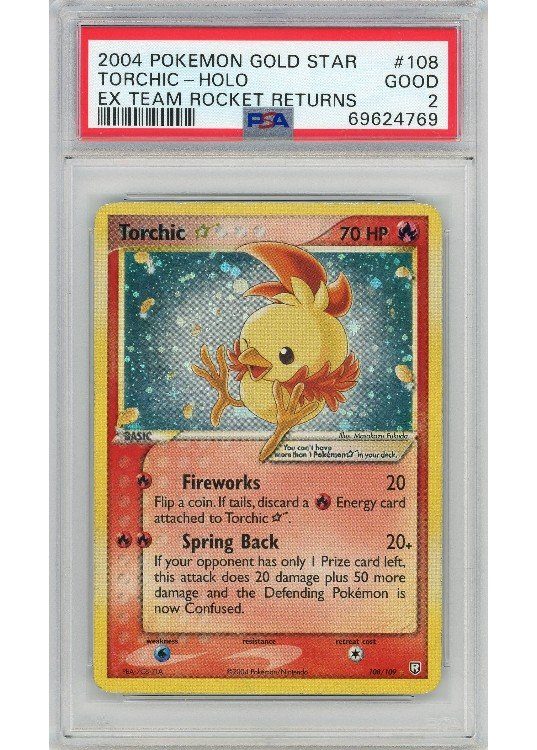 Torchic * 108/109 PSA 2
