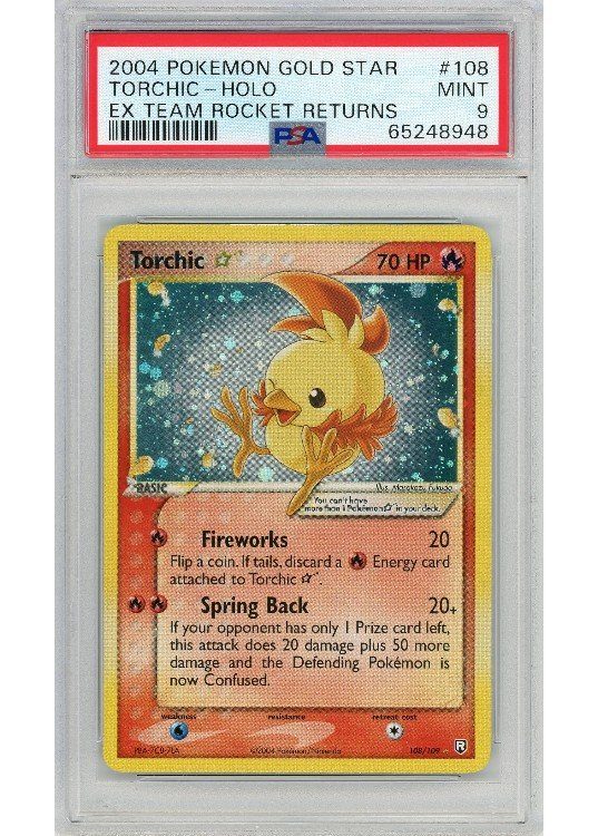 Torchic * 108/109 PSA 9