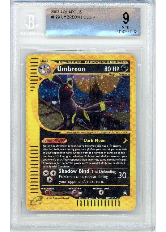 Umbreon – H29/H32 – BGS 9