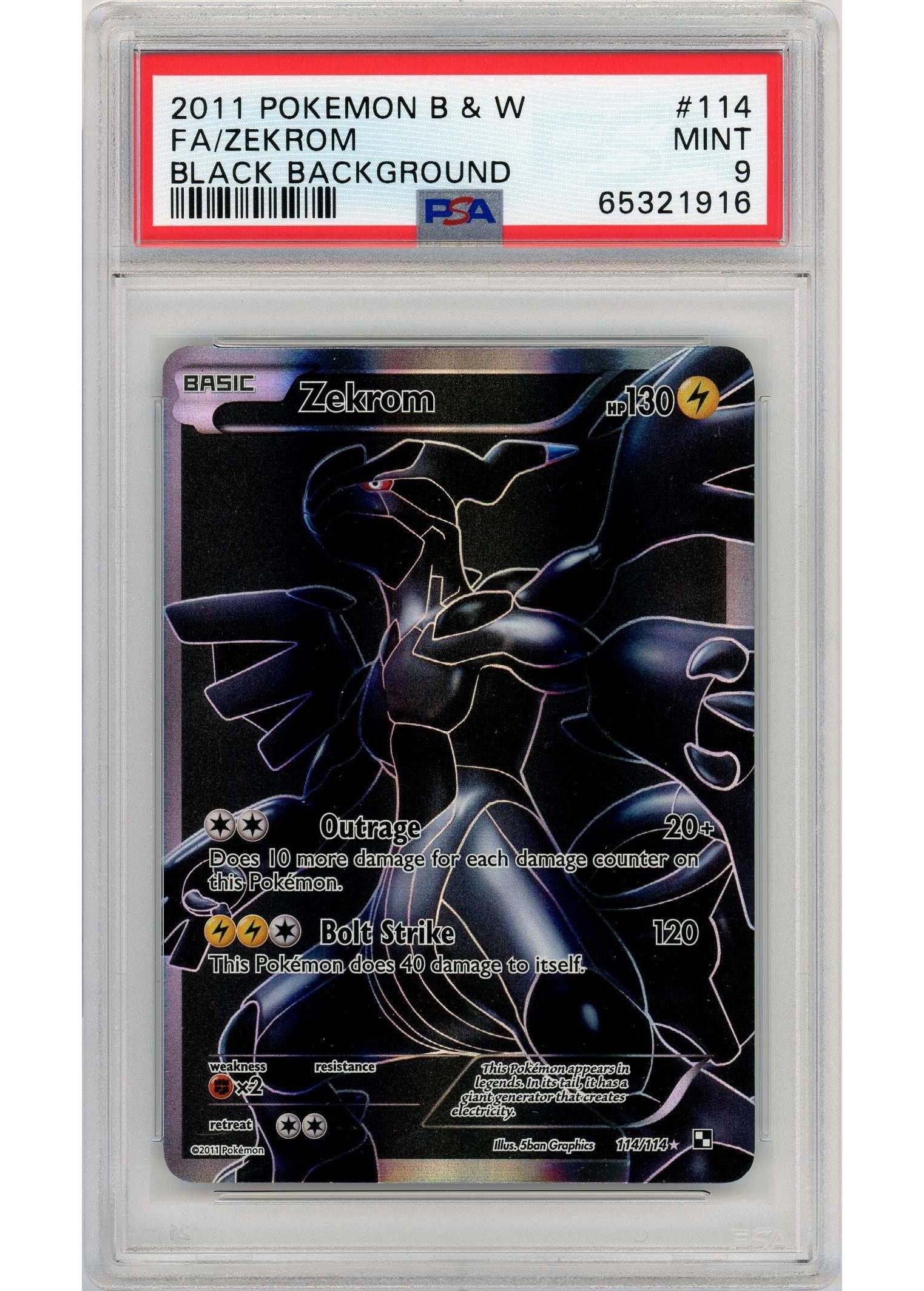 Zekrom 114/114 PSA 9