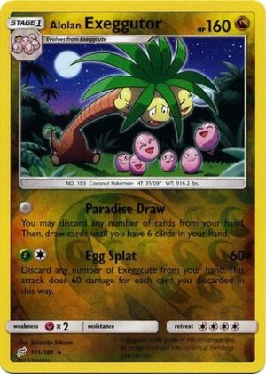 Alolan Exeggutor - 115/181 - Reverse