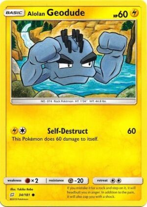 Alolan Geodude - 34/181