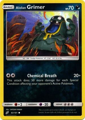 Alolan Grimer - 83/181 - Reverse