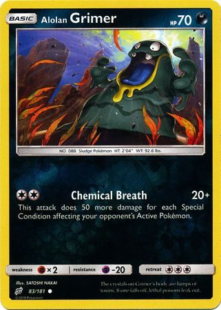 Alolan Grimer - 83/181 - Reverse