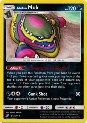 Alolan Muk - 84/181 - Reverse