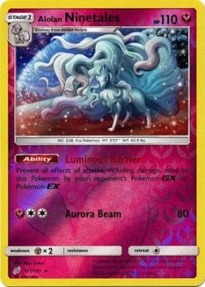 Alolan Ninetales - 111/181 - Reverse