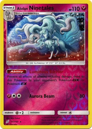 Alolan Ninetales – 111/181 – Reverse