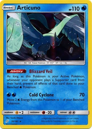 Articuno - 32/181 (Holo)
