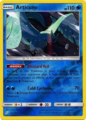 Articuno - 32/181 - Reverse