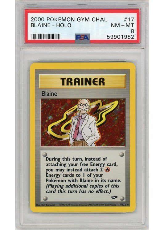 Blaine 17/132 PSA 8