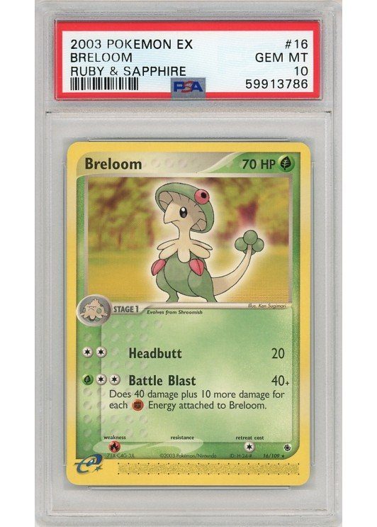 Breloom 16/109 PSA 10