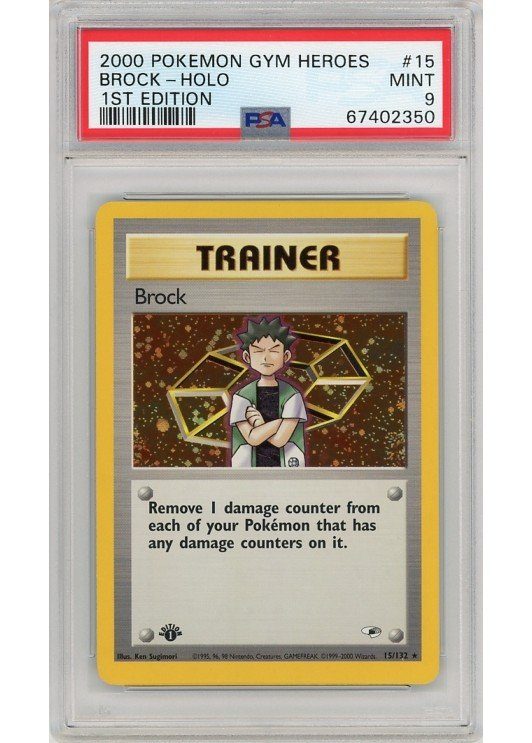 Brock 15/132 1st Edition PSA 9