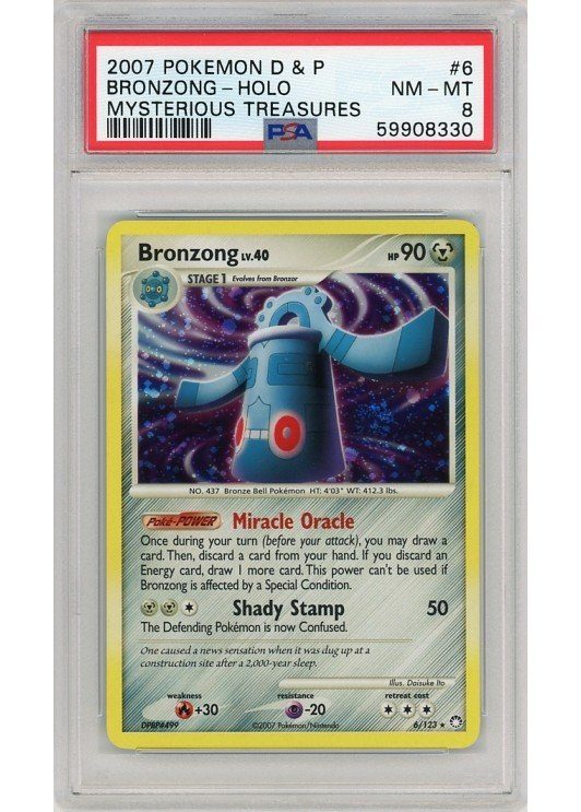 Bronzong 6/123 PSA 8