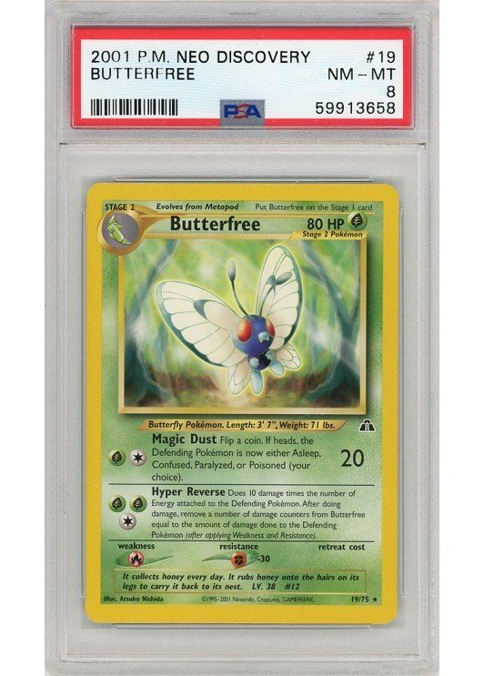 Butterfree 19/75 PSA 8