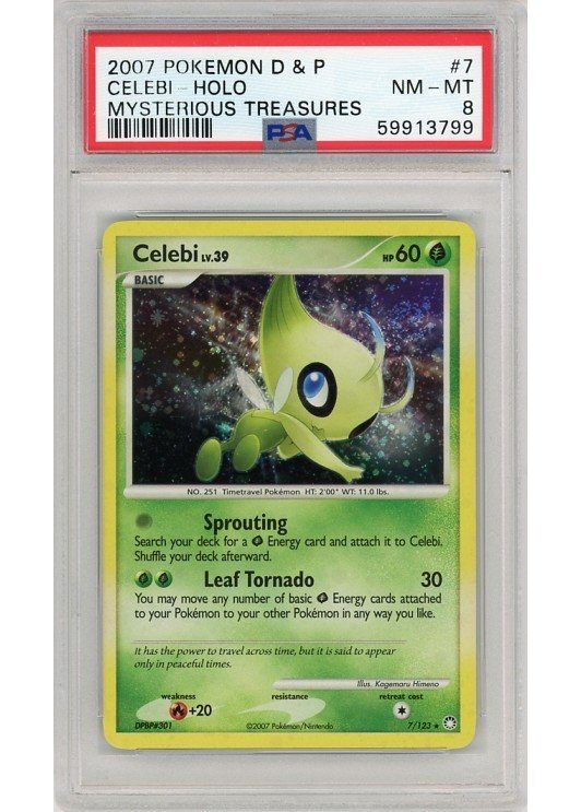 Celebi 7/123 PSA 8