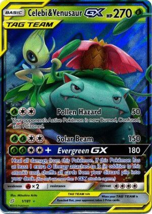 Celebi & Venusaur-GX - 1/181