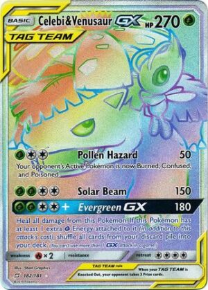 Celebi & Venusaur-GX - 182/181