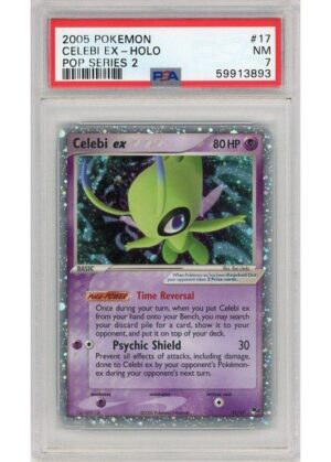 Celebi ex Cosmos Holo 17/17 PSA 7