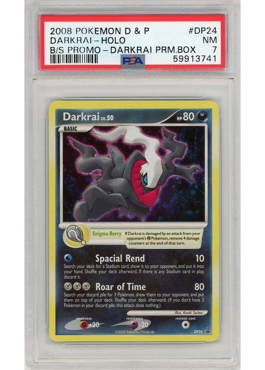 Darkrai DP24 PSA 7