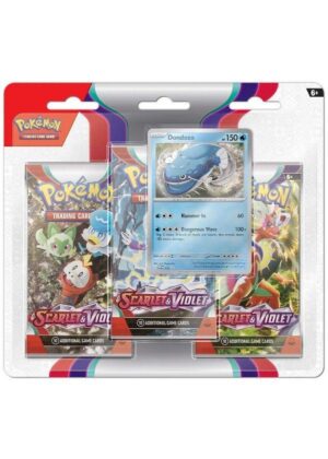 Dondozo blister pack (3 stk.) - Scarlet & Violet