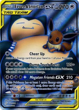 Eevee & Snorlax-GX - 171/181